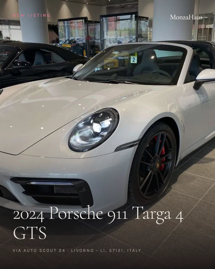 Pieza de Instagram con un Porsche 911 Targa 4 GTS